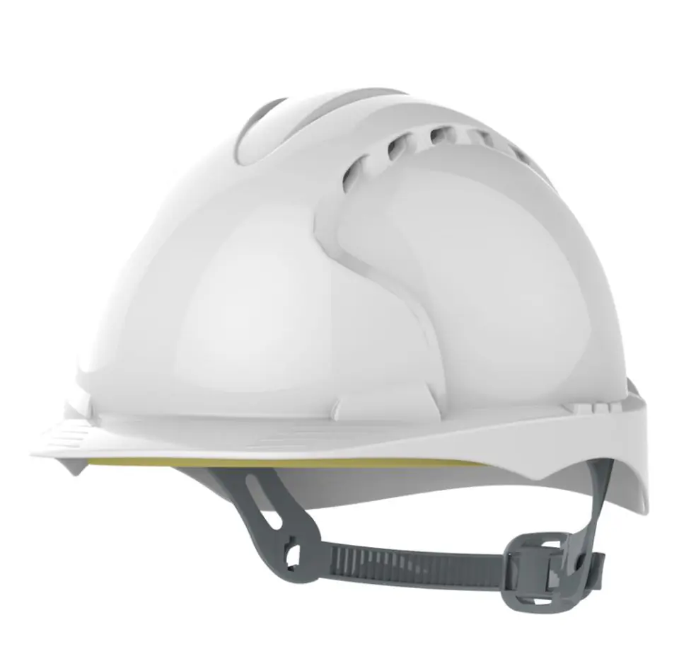 ⁨JSP PROTECTIVE HELMET KAS-EVO-3 IN WHITE⁩ at Wasserman.eu