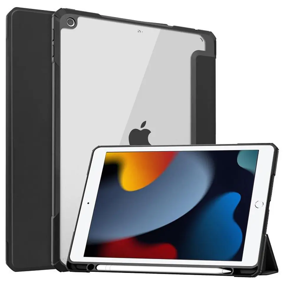 CoreParts Cover for iPad 7/8/9 - Black w sklepie Wasserman.eu