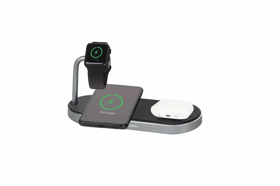 ⁨Verbatim WCS-03 3in1 Qi MFi Dual Wireless Apple Charger retail⁩ at Wasserman.eu