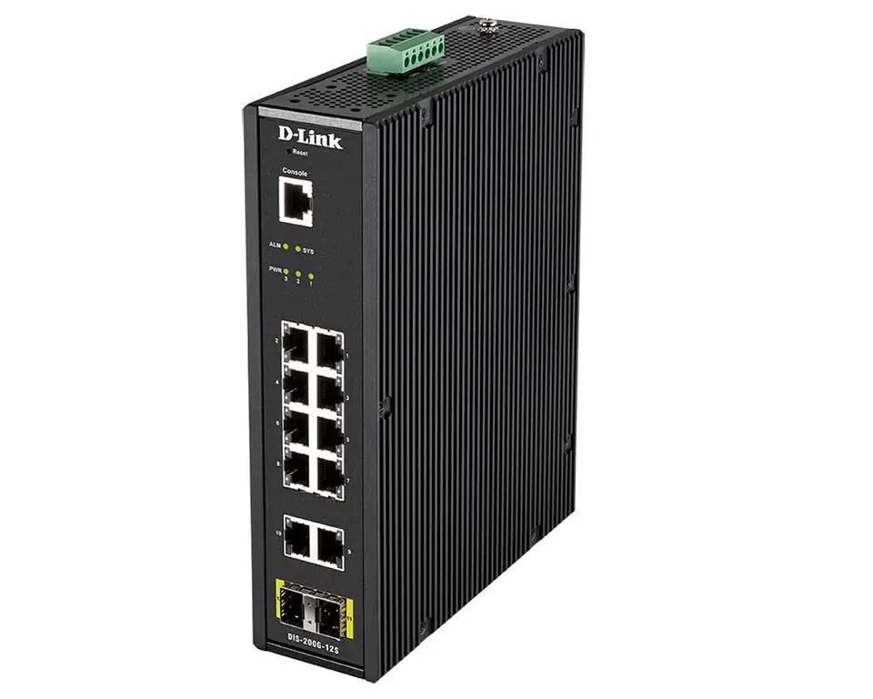 ⁨D-Link 12 Port L2 Industrial Smart⁩ w sklepie Wasserman.eu