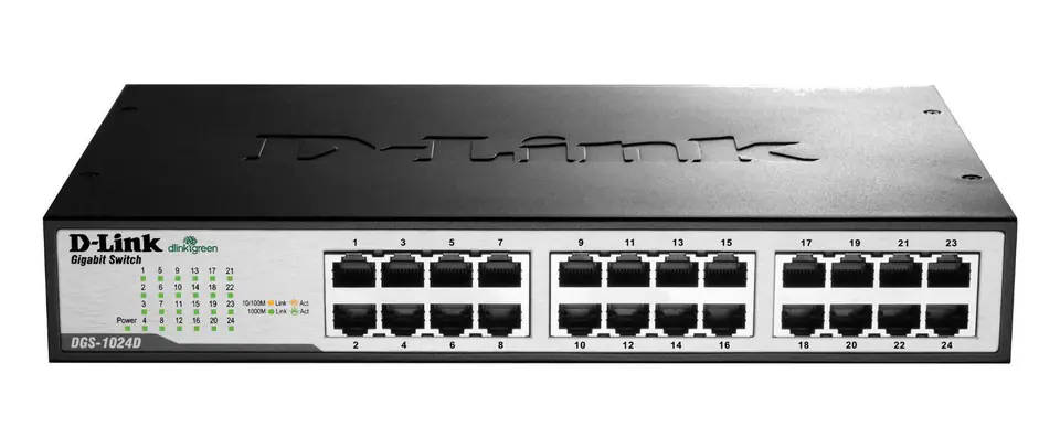 D-Link DGS-1024D Unmanaged at Wasserman.eu