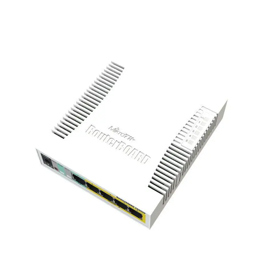 ⁨MikroTik RouterBOARD 260GSP 5-port⁩ w sklepie Wasserman.eu