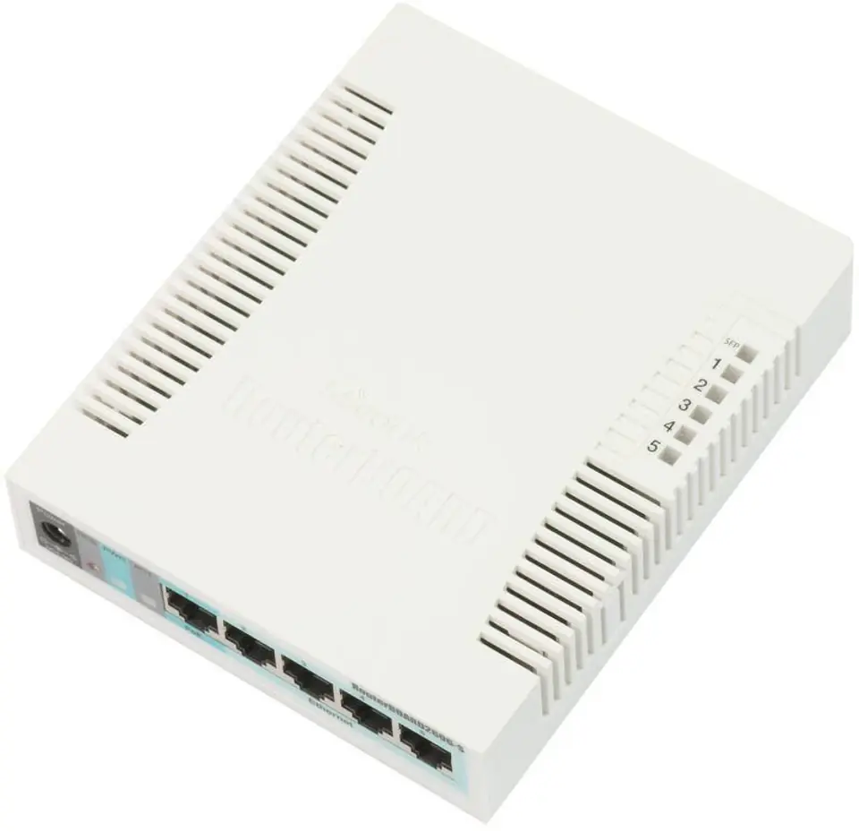 ⁨MikroTik RouterBOARD 260GS 5-port⁩ w sklepie Wasserman.eu