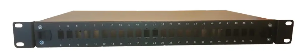 ⁨Lanview Fibre patch panel 19" 1U 24⁩ w sklepie Wasserman.eu