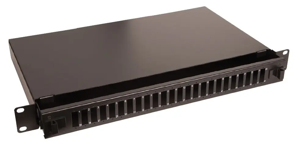 Lanview Fibre patch panel 19" 1U 24 w sklepie Wasserman.eu