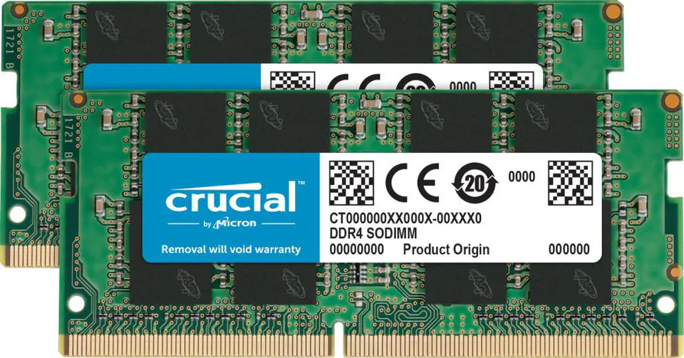 ⁨Crucial Memory Module 16 Gb 2 X 8 Gb⁩ w sklepie Wasserman.eu