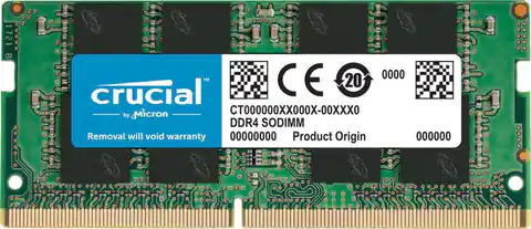 ⁨Crucial CT16G4SFRA32A memory module 16 GB 1 x 16 GB DDR4 3200 MHz⁩ at Wasserman.eu