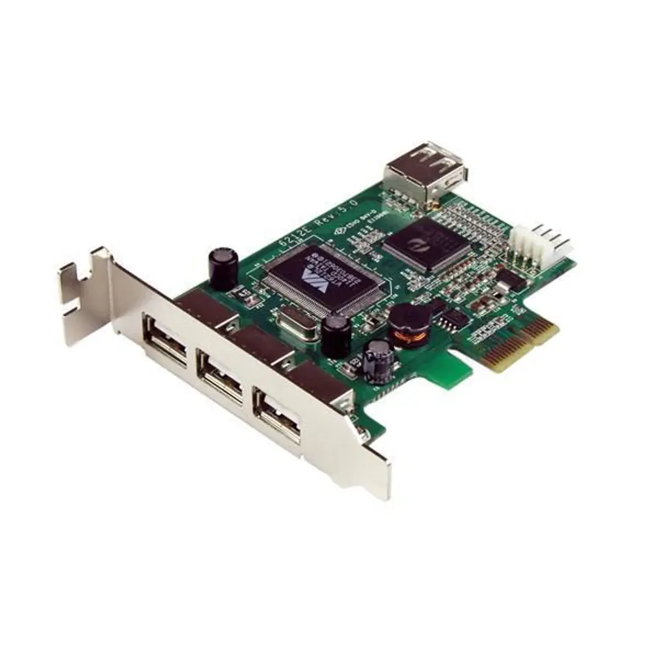 ⁨StarTech.com 4 PORT LP PCIE USB CARD⁩ w sklepie Wasserman.eu