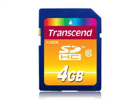 ⁨Transcend SD Card SDHC 4GB Class 10⁩ w sklepie Wasserman.eu