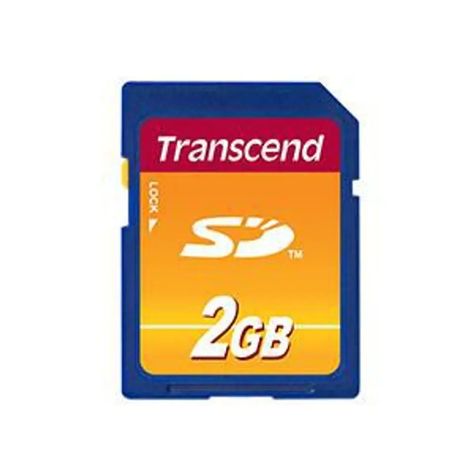 TRANSCEND SD 2 GB memory card at Wasserman.eu
