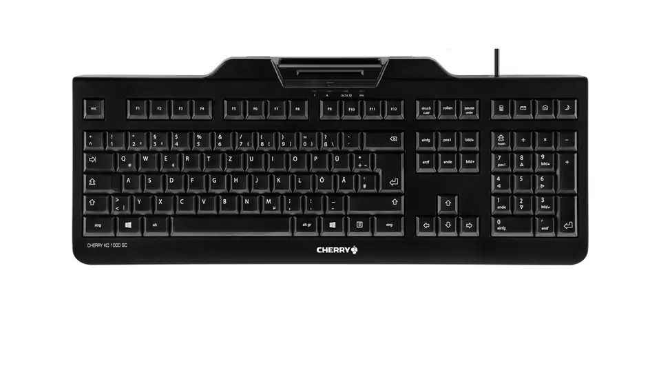 ⁨CHERRY KC 1000 SC - tastatur - tysk -⁩ at Wasserman.eu