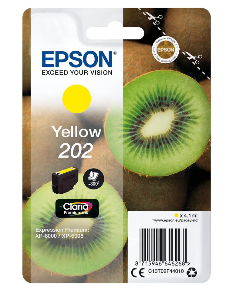 ⁨Epson Singlepack Yellow 202⁩ w sklepie Wasserman.eu