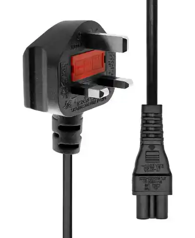 ⁨ProXtend Power Cord UK to C5 3M Black⁩ w sklepie Wasserman.eu