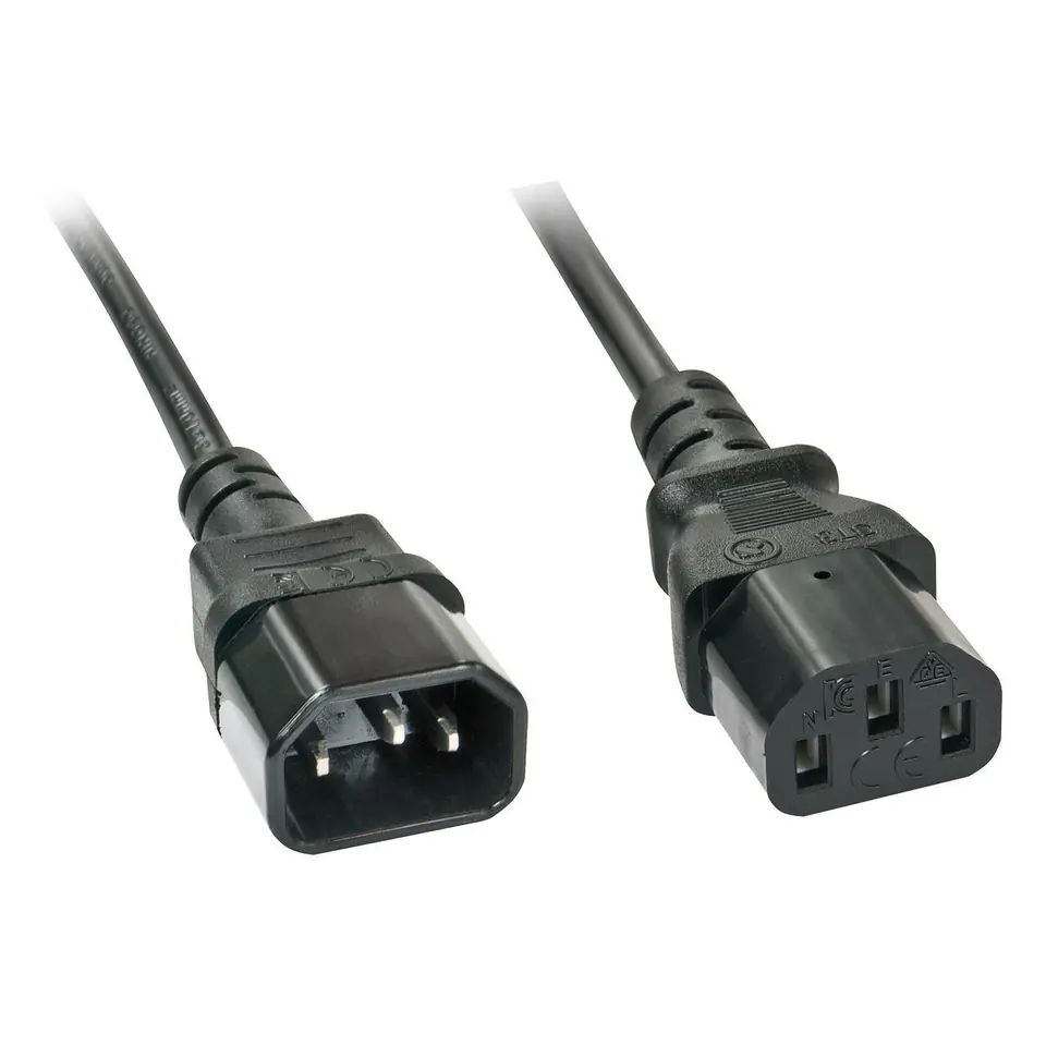 ⁨Lindy 2M C14 To C13 Extension Cable⁩ w sklepie Wasserman.eu