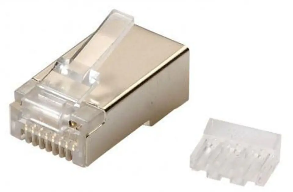 ⁨Lanview RJ45 FTP plug Cat6 for AWG⁩ w sklepie Wasserman.eu