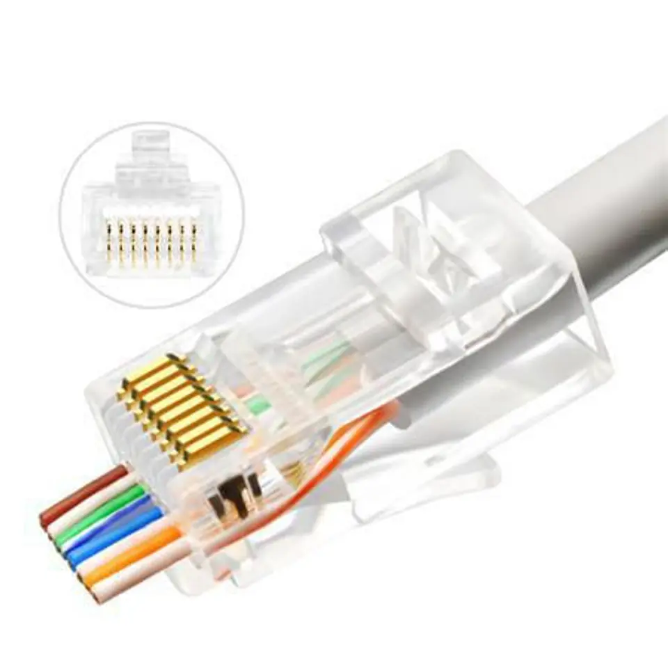 ⁨Lanview RJ45 UTP plug Cat6A for⁩ w sklepie Wasserman.eu