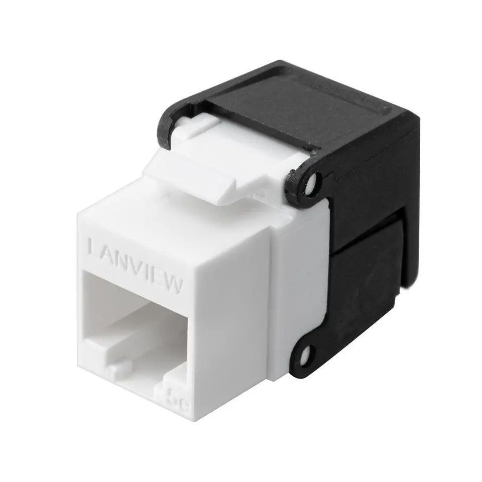 ⁨Lanview Cat5e Unshielded flip jack⁩ w sklepie Wasserman.eu