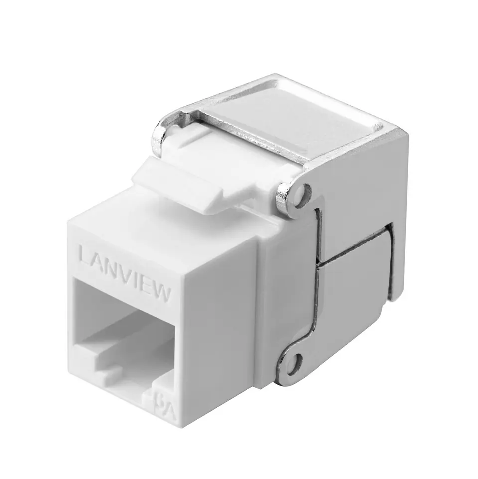 ⁨Lanview Cat6a Unshielded flip jack⁩ w sklepie Wasserman.eu