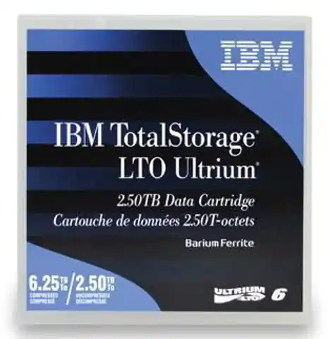 ⁨IBM Media Tape LTO6 2.5/6.25 TB⁩ w sklepie Wasserman.eu