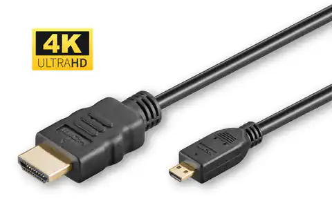 ⁨MicroConnect 4K HDMI A-D cable, 5m⁩ w sklepie Wasserman.eu