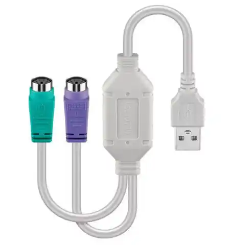 ⁨MicroConnect USB A - Converter 2x PS/2 0,3m⁩ w sklepie Wasserman.eu