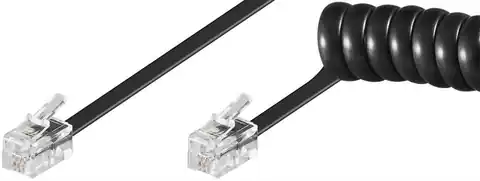 ⁨MicroConnect Handset cable, RJ10-RJ10 2m⁩ w sklepie Wasserman.eu