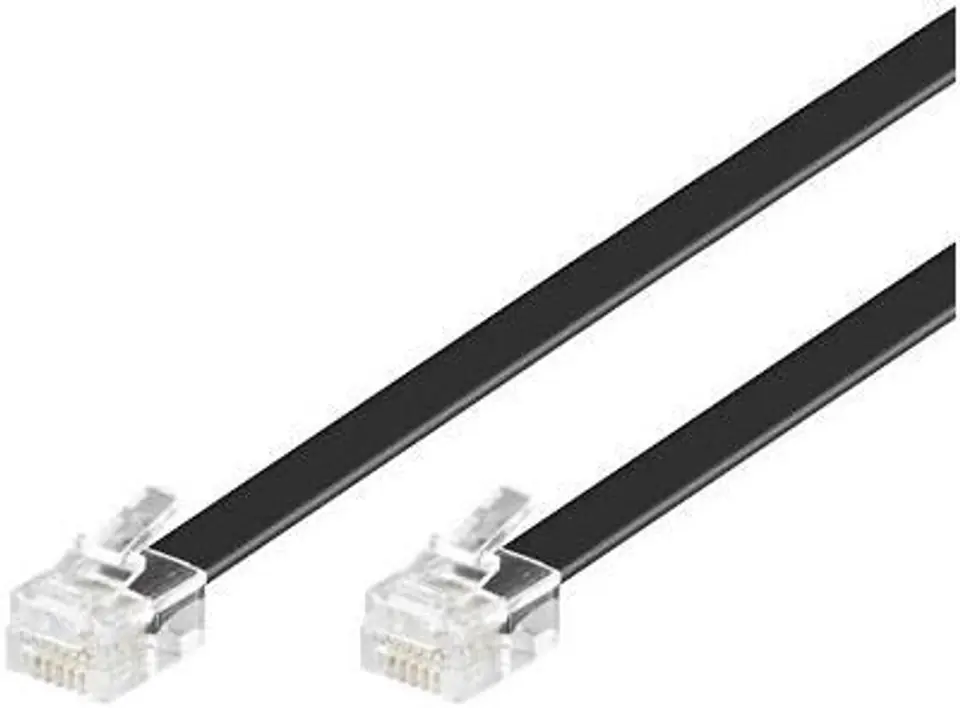 ⁨MicroConnect Modular Straight RJ12 6C/6P 6m⁩ w sklepie Wasserman.eu