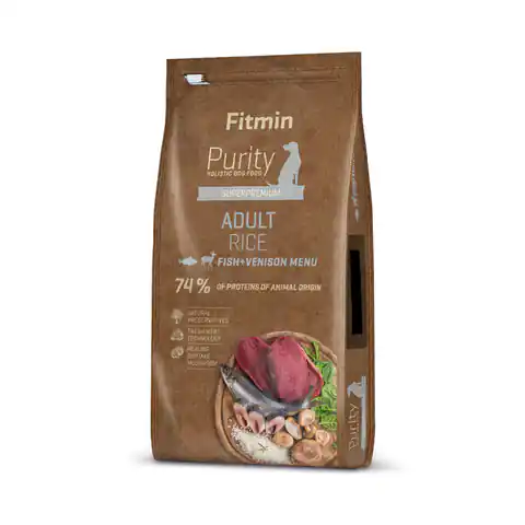 ⁨FITMIN dog Purity Rice Adult Fish & Venison 2kg⁩ w sklepie Wasserman.eu