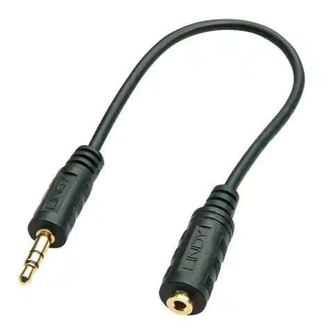 ⁨Lindy Audio Adapter Cable 3,5 M/2,5F⁩ w sklepie Wasserman.eu