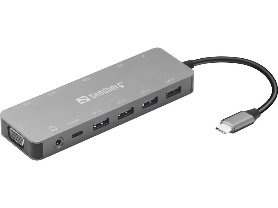 Sandberg USB-C 13-in-1 Travel Dock w sklepie Wasserman.eu