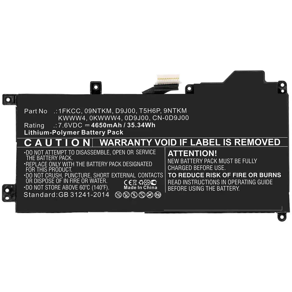 ⁨CoreParts Laptop Battery for Dell⁩ w sklepie Wasserman.eu