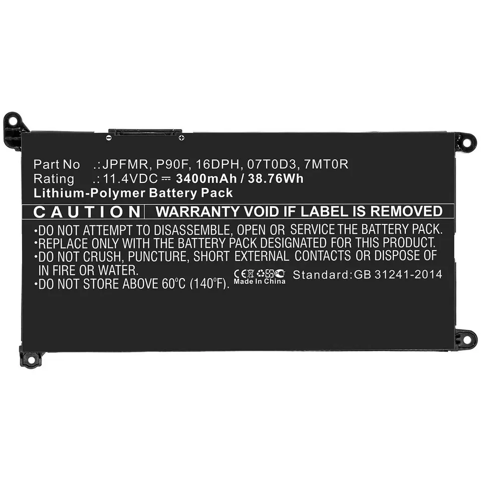 ⁨CoreParts Laptop Battery for Dell 41Wh⁩ w sklepie Wasserman.eu