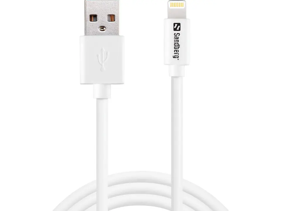 ⁨Sandberg USB<gt/>Lightning MFI 1m SAVER⁩ w sklepie Wasserman.eu