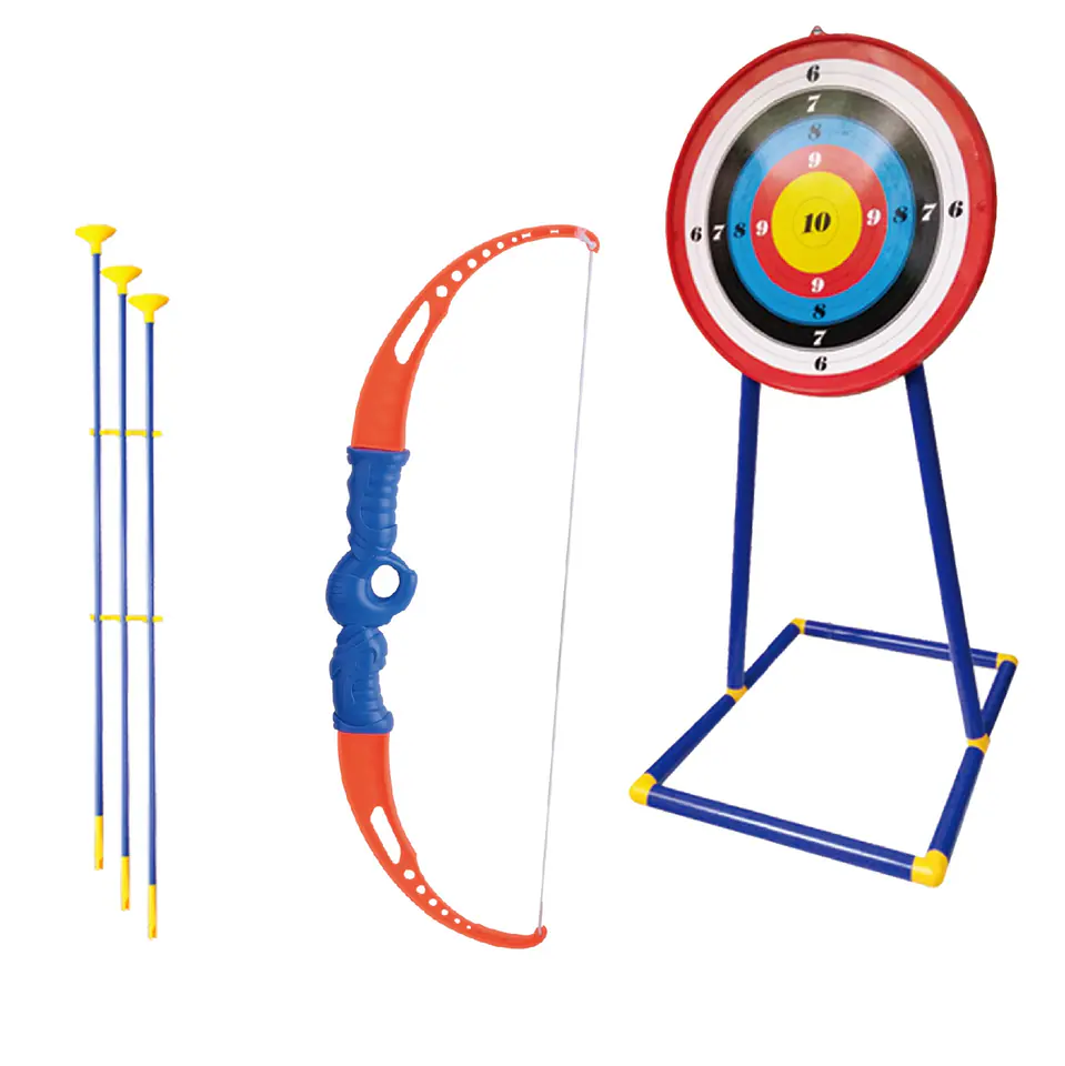 ⁨WOOPIE Zestaw Małego Łucznika Łuk Strzały Tarcza  12el.⁩ w sklepie Wasserman.eu