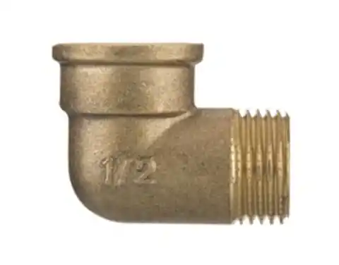 ⁨MOS CONNECTOR SCREW ELBOW, IN/OUTER THREAD 1/2''⁩ at Wasserman.eu