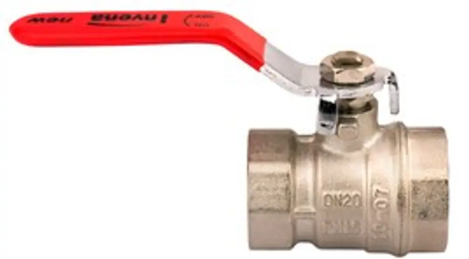 ⁨BALL VALVE WITH STANDARD FLOW INTERNAL/INTERNAL THREAD 3/4''⁩ at Wasserman.eu