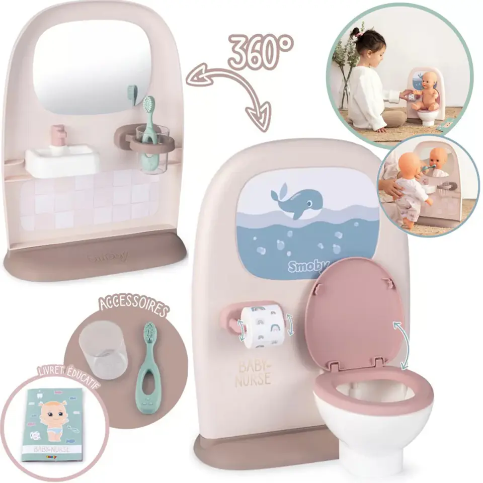 ⁨SMOBY Baby Nurse dressing table 220380⁩ at Wasserman.eu