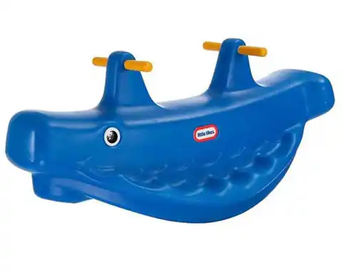 ⁨LITTLE TIKES Niebieski Bujak Wieloryb na Biegunach⁩ w sklepie Wasserman.eu