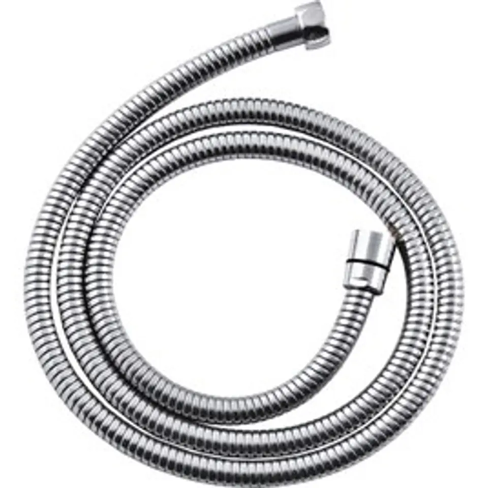 ⁨SPRAY HOSE CHROME 150CM STRETCH CONICAL DOUBLE ZAC⁩ at Wasserman.eu