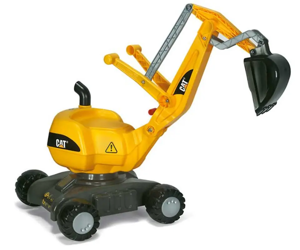 Rolly Toys RollyDigger CAT - Koparka Jeździk obrotowa Żółta w sklepie Wasserman.eu