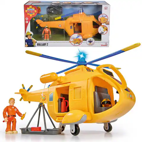 ⁨SIMBA Strażak Sam Helikopter Wallaby II Figurka Thomasa⁩ w sklepie Wasserman.eu