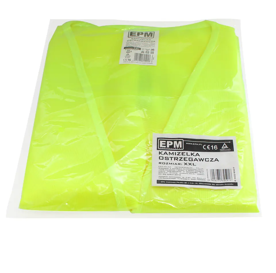 ⁨REFLECTIVE VEST YELLOW XL⁩ at Wasserman.eu