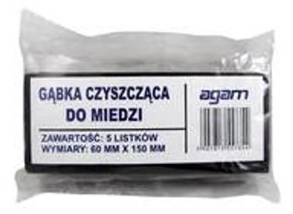 ⁨GĄBKA CZYSZCZACA DO RUR MIEDZIANYCH 60*150MM 10 LISTKÓW⁩ w sklepie Wasserman.eu