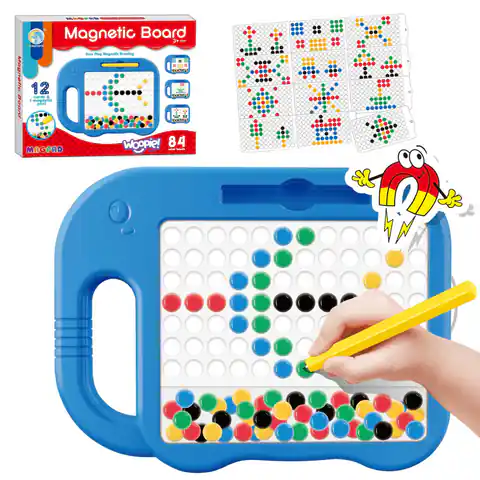 ⁨WOOPIE Tablica Magnetyczna dla Dzieci Montessori MagPad Słonik- Zestaw 3 szt.⁩ w sklepie Wasserman.eu
