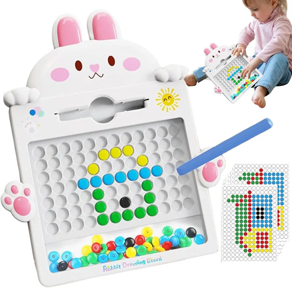 ⁨WOOPIE Tablica Magnetyczna dla Dzieci Montessori MagPad Królik⁩ w sklepie Wasserman.eu