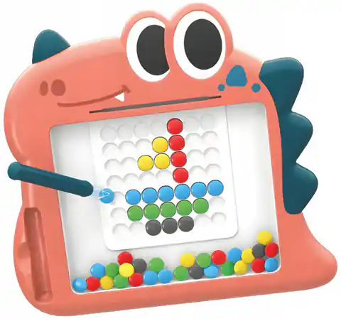 ⁨WOOPIE Tablica Magnetyczna dla Dzieci Montessori MagPad Dinozaur⁩ w sklepie Wasserman.eu