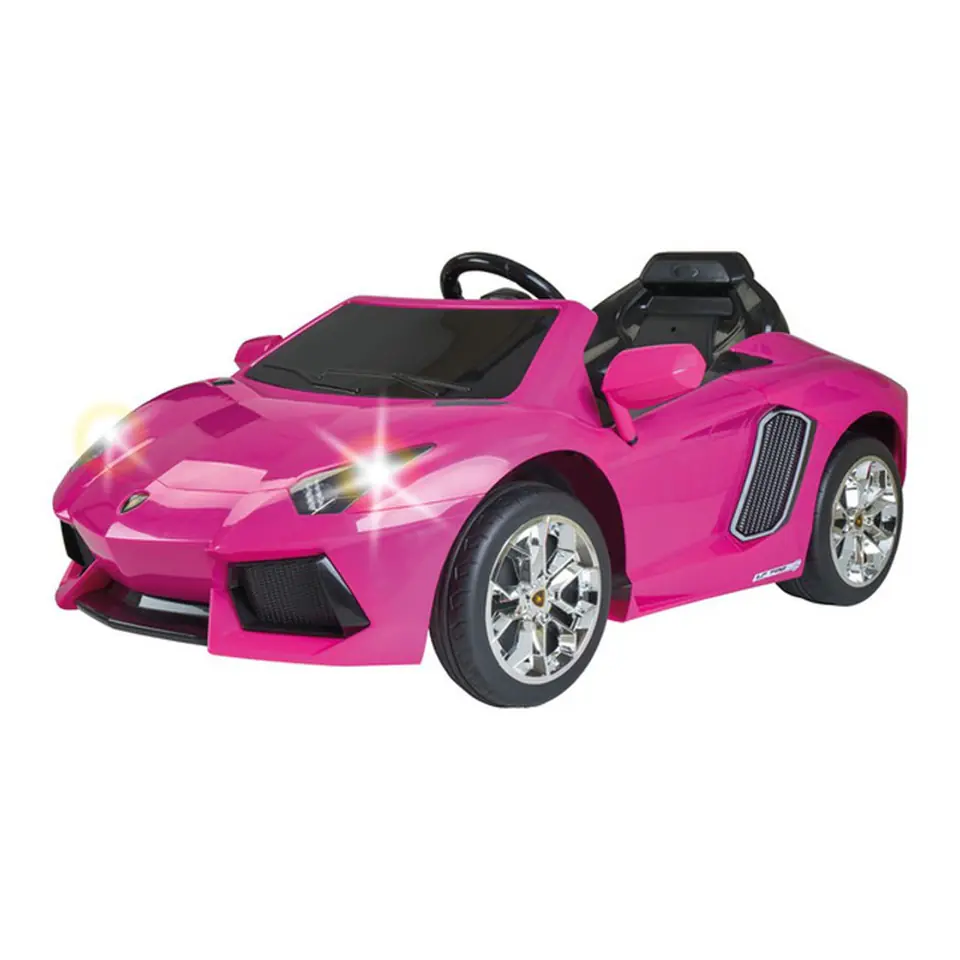 ⁨FEBER Lamborghini Aventador Pink samochód elektryczny 6V 3+⁩ w sklepie Wasserman.eu