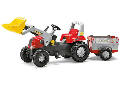 ⁨Rolly Toys rollyJunior  Traktor na Pedały Przyczepa Łyżka⁩ w sklepie Wasserman.eu