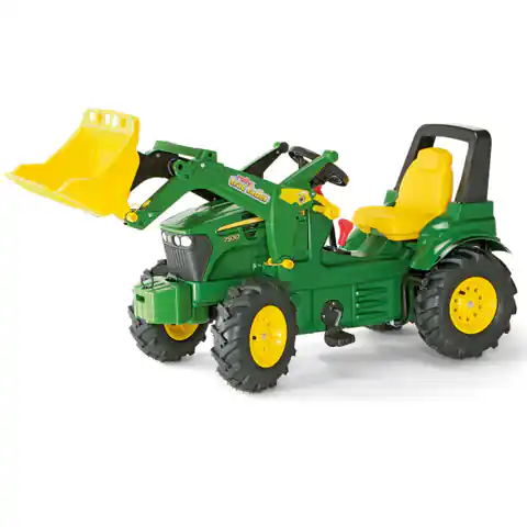 ⁨Rolly Toys John Deere Traktor na pedały Biegi Pompowane Koła 3-8 lat⁩ w sklepie Wasserman.eu