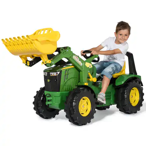 ⁨John Deere Traktor na Pedały X-Trac Premium Łyżka Ciche Koła Rolly Toys⁩ w sklepie Wasserman.eu